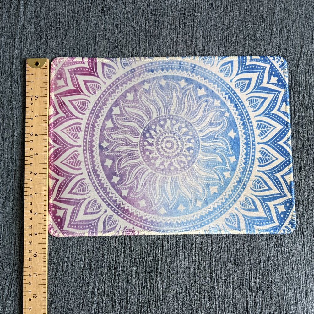 ❗LAST CHANCE❗Purple & Blue Mandala Mouse Pad (NWOT) - Picture 3 of 4